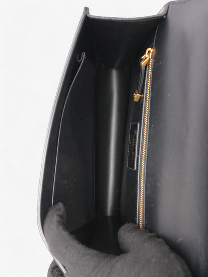 Christian Dior 30 Montaigne Black Leather
