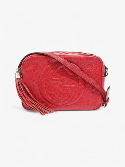Gucci Soho Disco Bag Red Leather Small