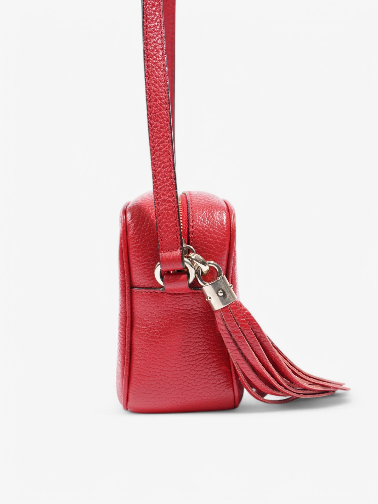 Gucci Soho Disco Bag Red Leather Small