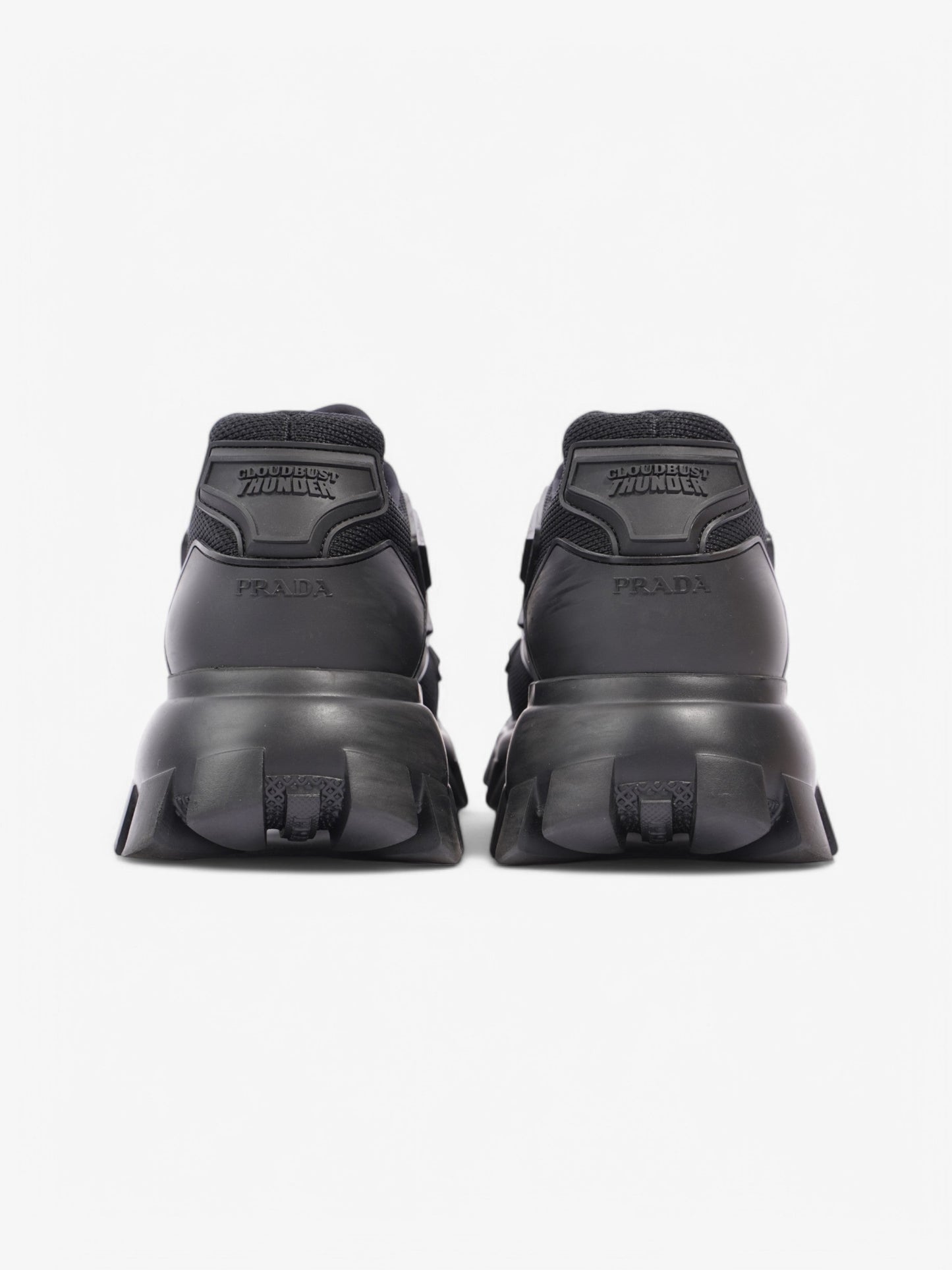 Prada Cloudbust Thunder  Black / Red Mesh EU 41 UK 7