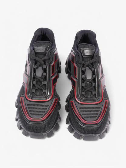 Prada Cloudbust Thunder  Black / Red Mesh EU 41 UK 7