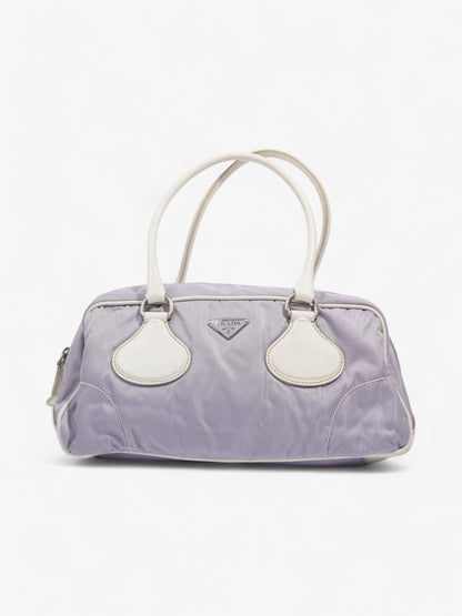Prada Handbag Lilac / White Nylon