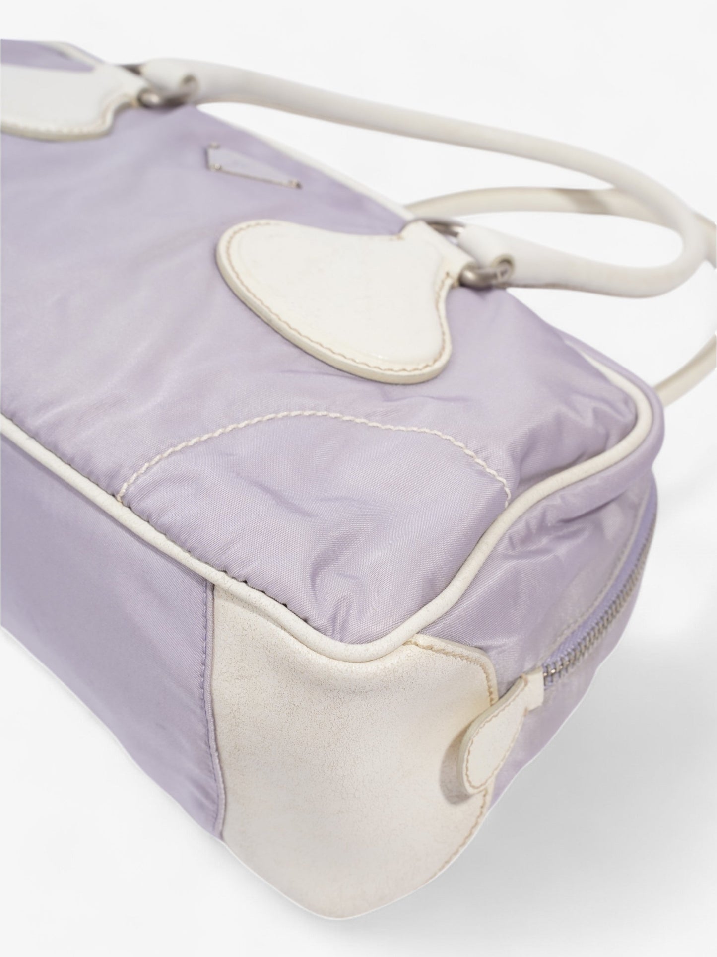 Prada Handbag Lilac / White Nylon