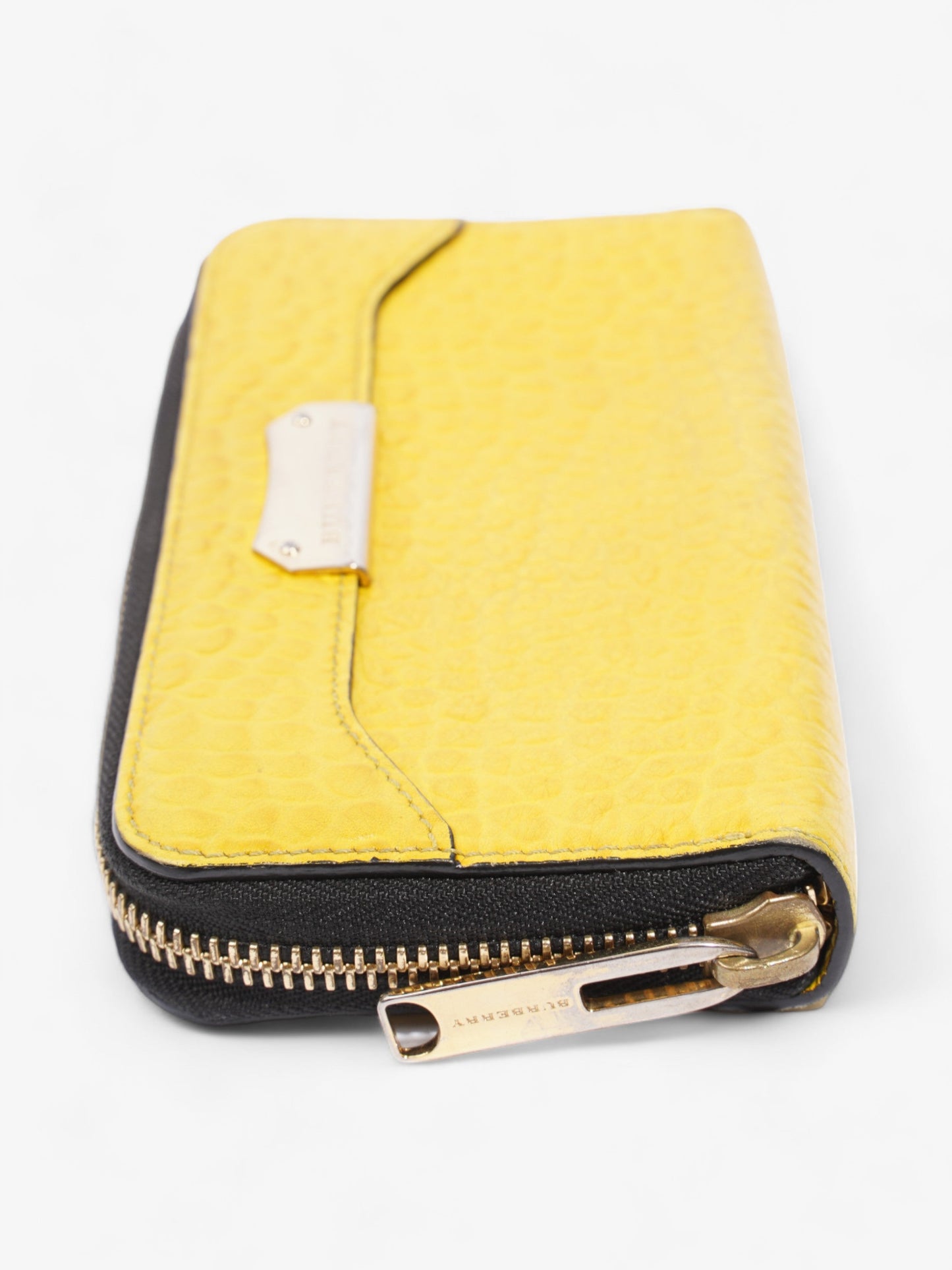 Burberry Heritage Penrose Wallet Yellow Leather