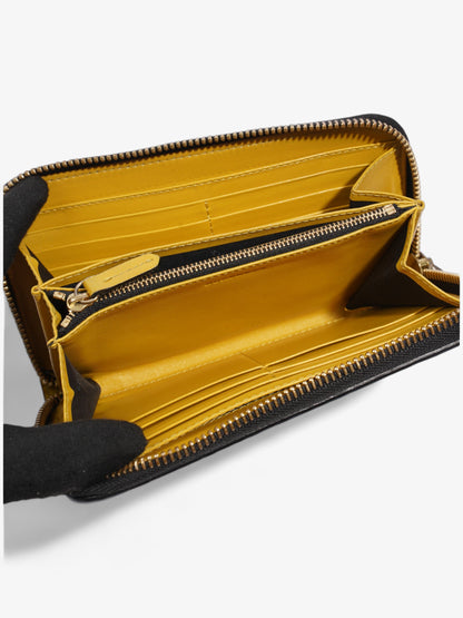 Burberry Heritage Penrose Wallet Yellow Leather