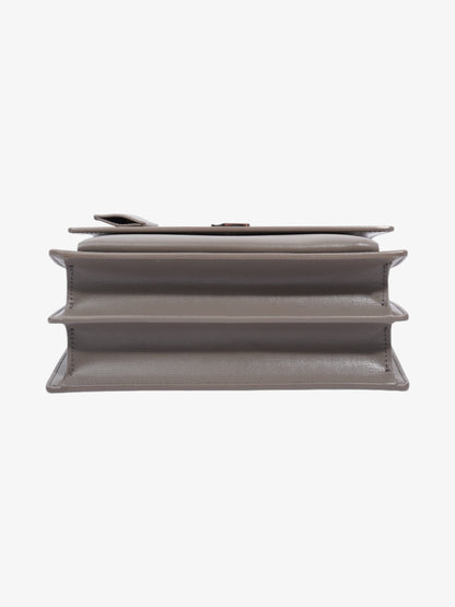 Saint Laurent Sunset Grey Calfskin Leather Medium