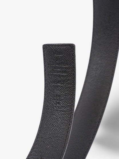 Louis Vuitton LV Initiales Reversible Belt Monogram / Gold / Black Coated Canvas 85cm / 34"