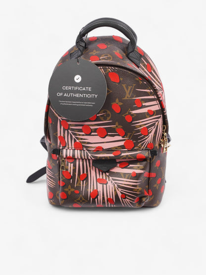 Louis Vuitton Jungle Dot Palm Springs Monogram / Red / Pink Coated Canvas