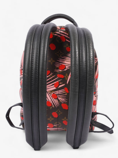 Louis Vuitton Jungle Dot Palm Springs Monogram / Red / Pink Coated Canvas