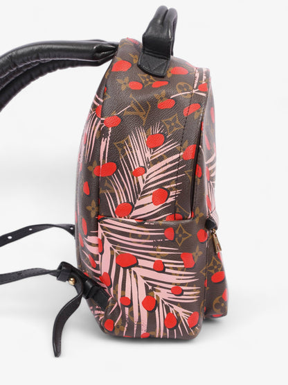 Louis Vuitton Jungle Dot Palm Springs Monogram / Red / Pink Coated Canvas