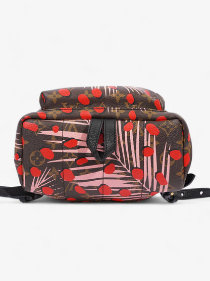 Louis Vuitton Jungle Dot Palm Springs Monogram / Red / Pink Coated Canvas