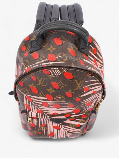 Louis Vuitton Jungle Dot Palm Springs Monogram / Red / Pink Coated Canvas