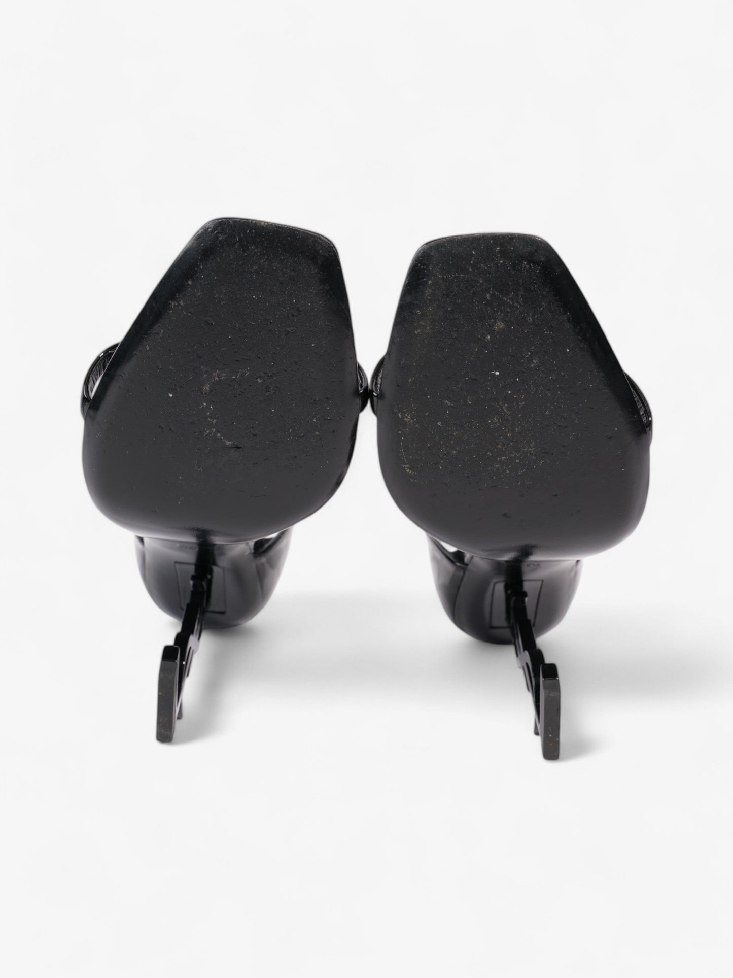 Saint Laurent Opyum 110 110 Black Patent Leather EU 40 UK 7