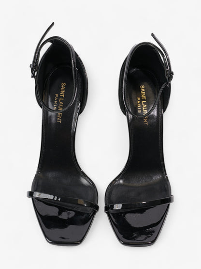Saint Laurent Opyum 110 110 Black Patent Leather EU 40 UK 7