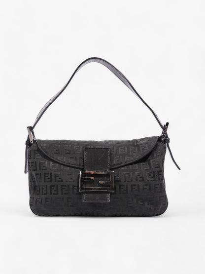 Fendi Baguette Black Canvas