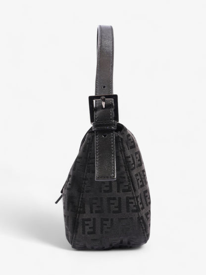 Fendi Baguette Black Canvas