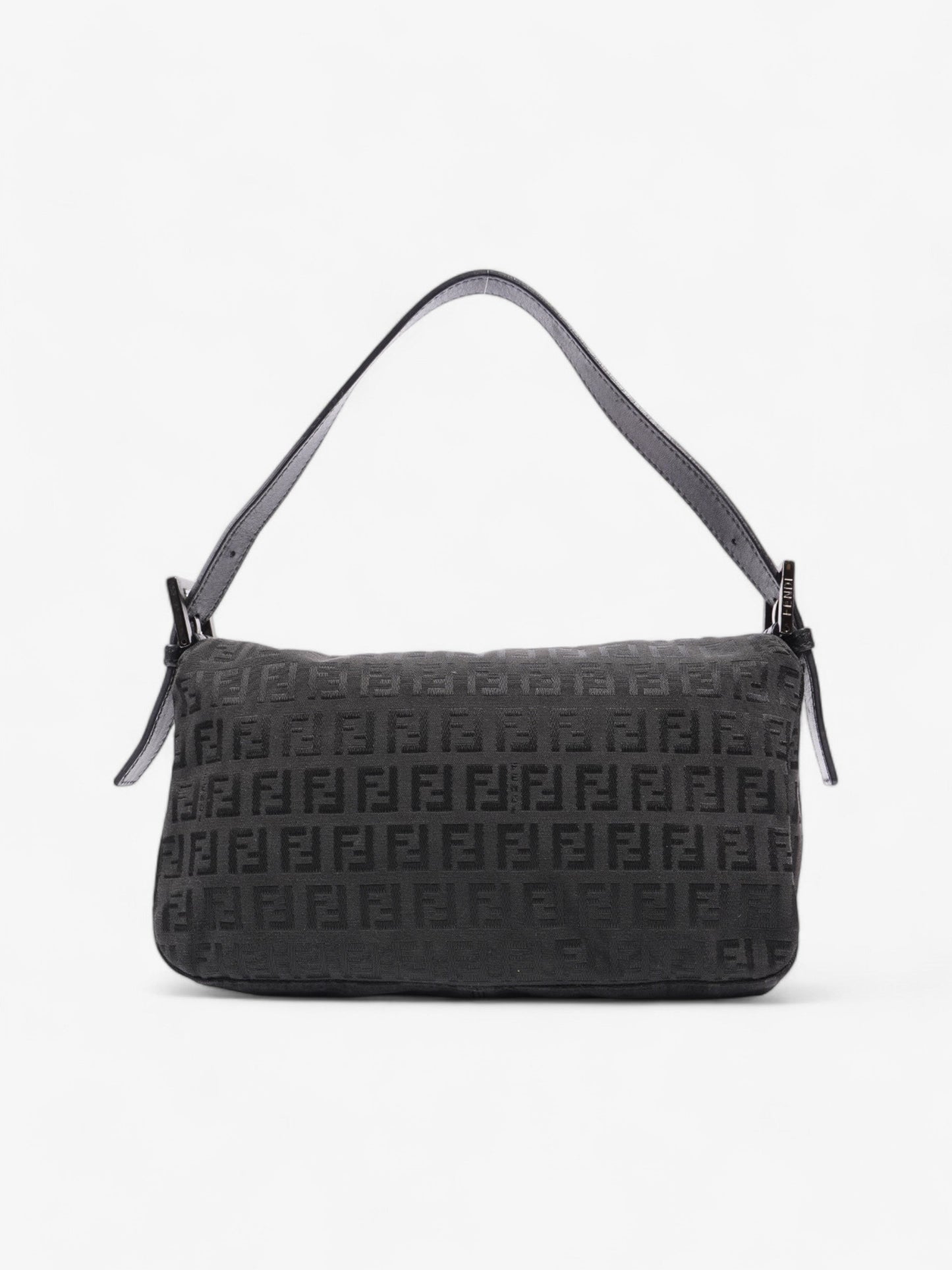 Fendi Baguette Black Canvas