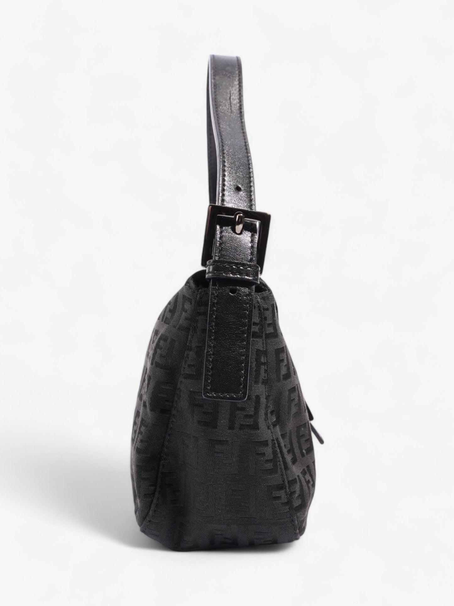 Fendi Baguette Black Canvas