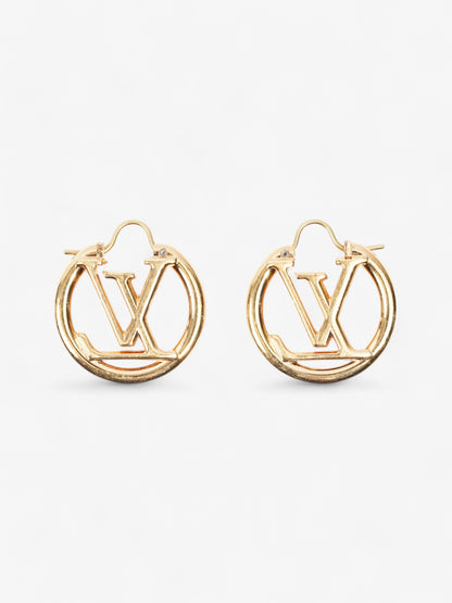 Louis Vuitton Louise Earrings Gold Base Metal PM