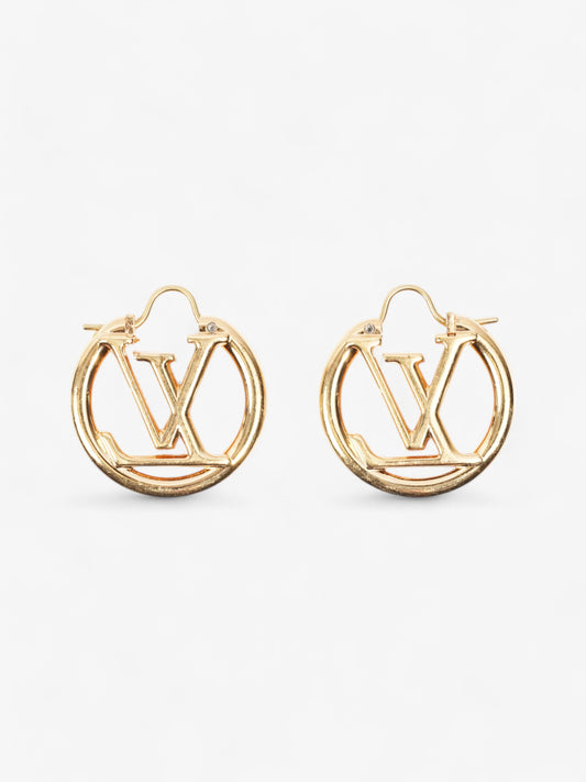 Louis Vuitton Louise Earrings Gold Base Metal PM