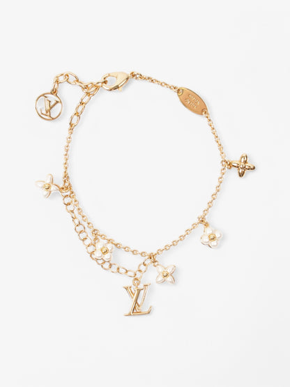 Louis Vuitton LV Floragram Bracelet Gold / Pearl Base Metal