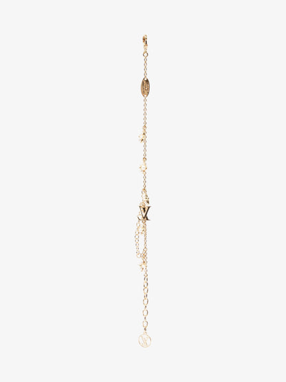 Louis Vuitton LV Floragram Bracelet Gold / Pearl Base Metal