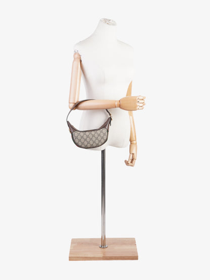 Gucci Ophidia GG Supreme / Brown Canvas Mini