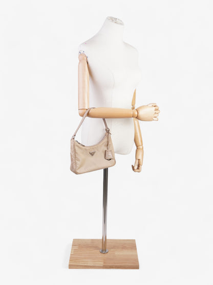 Prada Re-Edition 2000 Beige Re Nylon