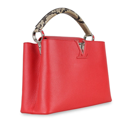 Louis Vuitton Capucines PM - Python Handle