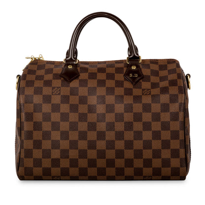 Louis Vuitton Speedy 30 Bandoulière - Damier Ebene