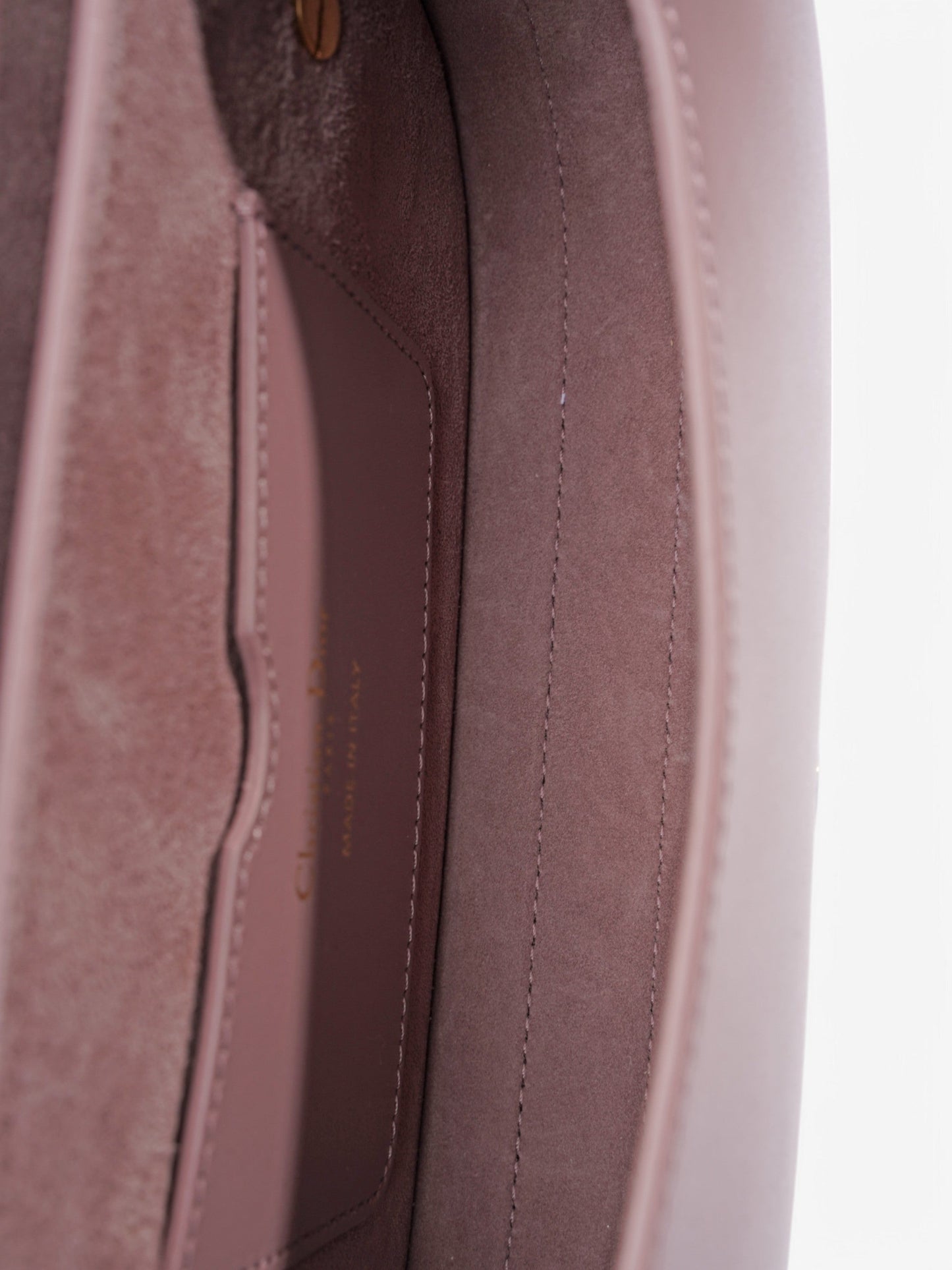 Christian Dior Bobby East-West Lilac Calfskin Leather