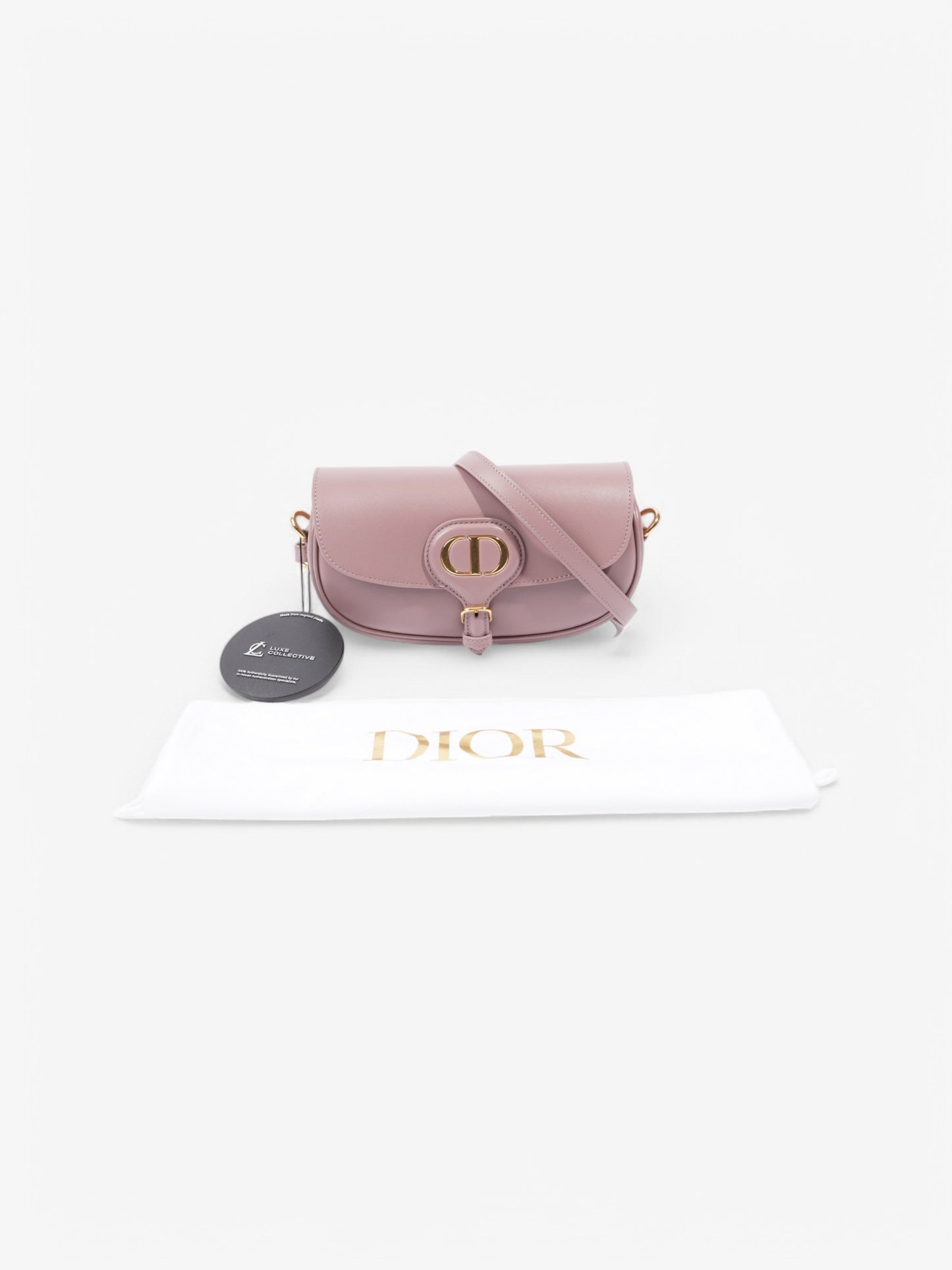Christian Dior Bobby East-West Lilac Calfskin Leather