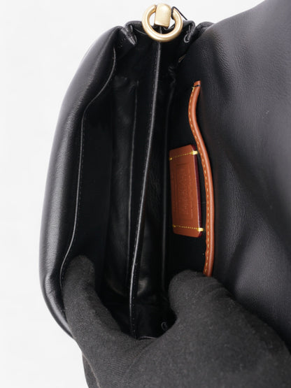 Coach Pillow Tabby Black Nappa Leather 18