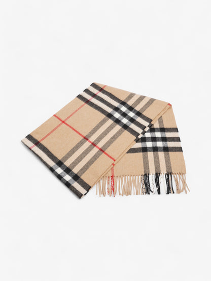 Burberry Scarf Check Cashmere