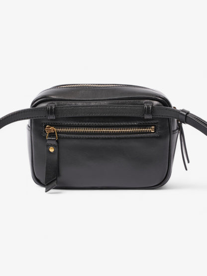 Saint Laurent Lou Belt Bag Black Calfskin Leather