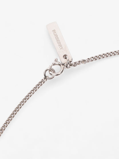 Burberry TB Chain Necklace Silver Base Metal
