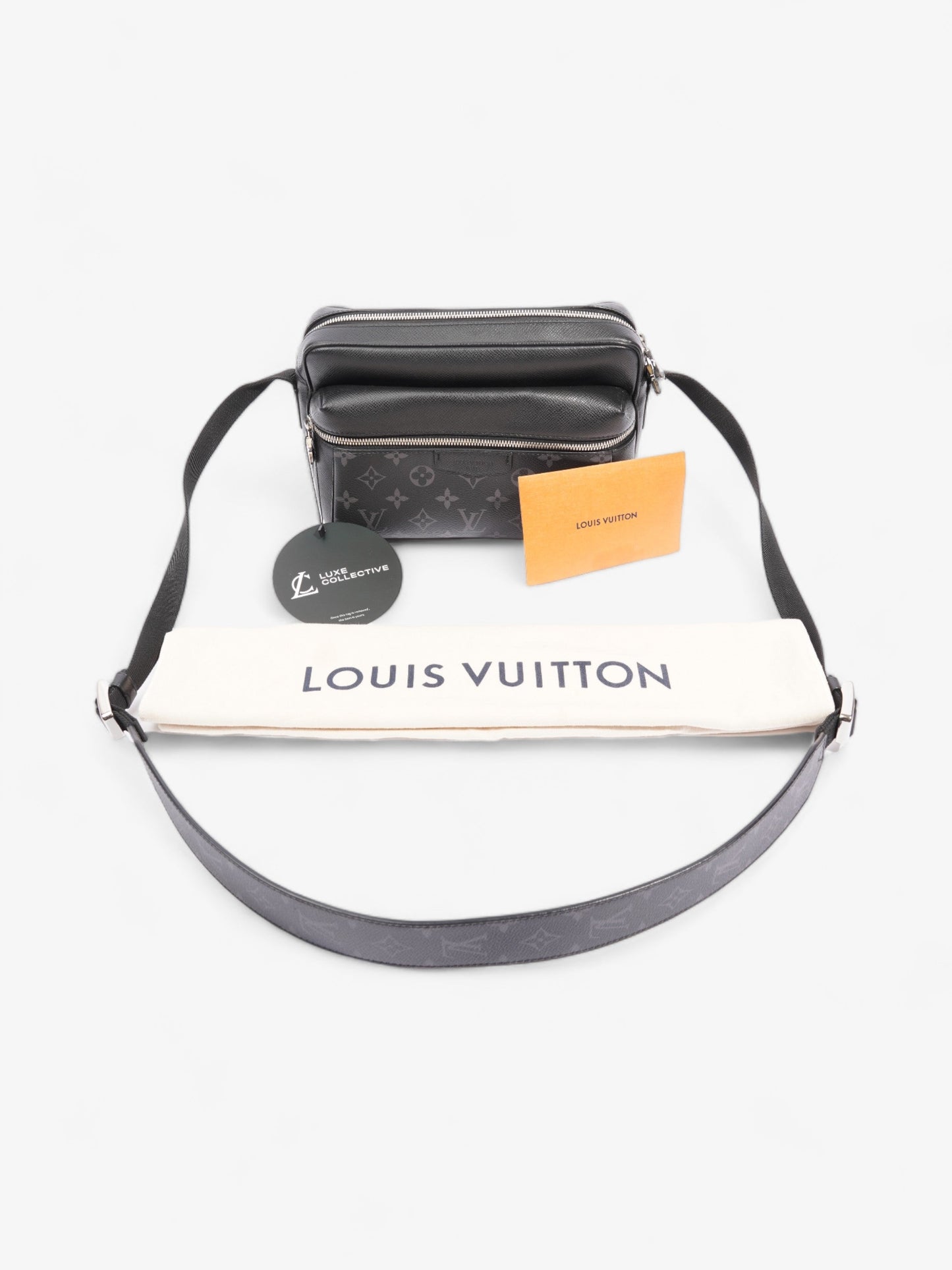 Louis Vuitton Outdoor Messenger Monogram Eclipse Coated Canvas