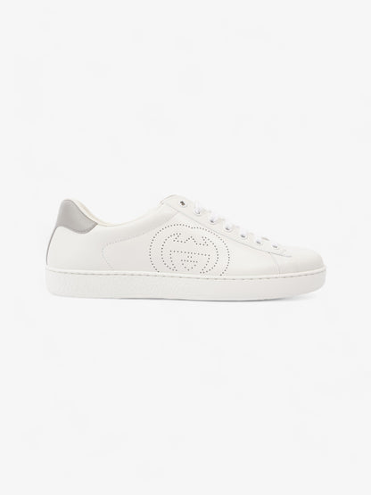 Gucci Ace Sneakers White / Grey Leather EU 41 UK 7