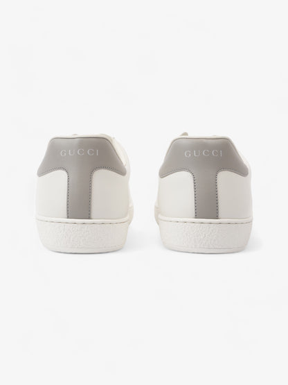 Gucci Ace Sneakers White / Grey Leather EU 41 UK 7