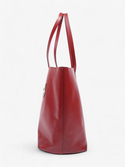 Fendi Monster Eye Tote Red / Snake Leather