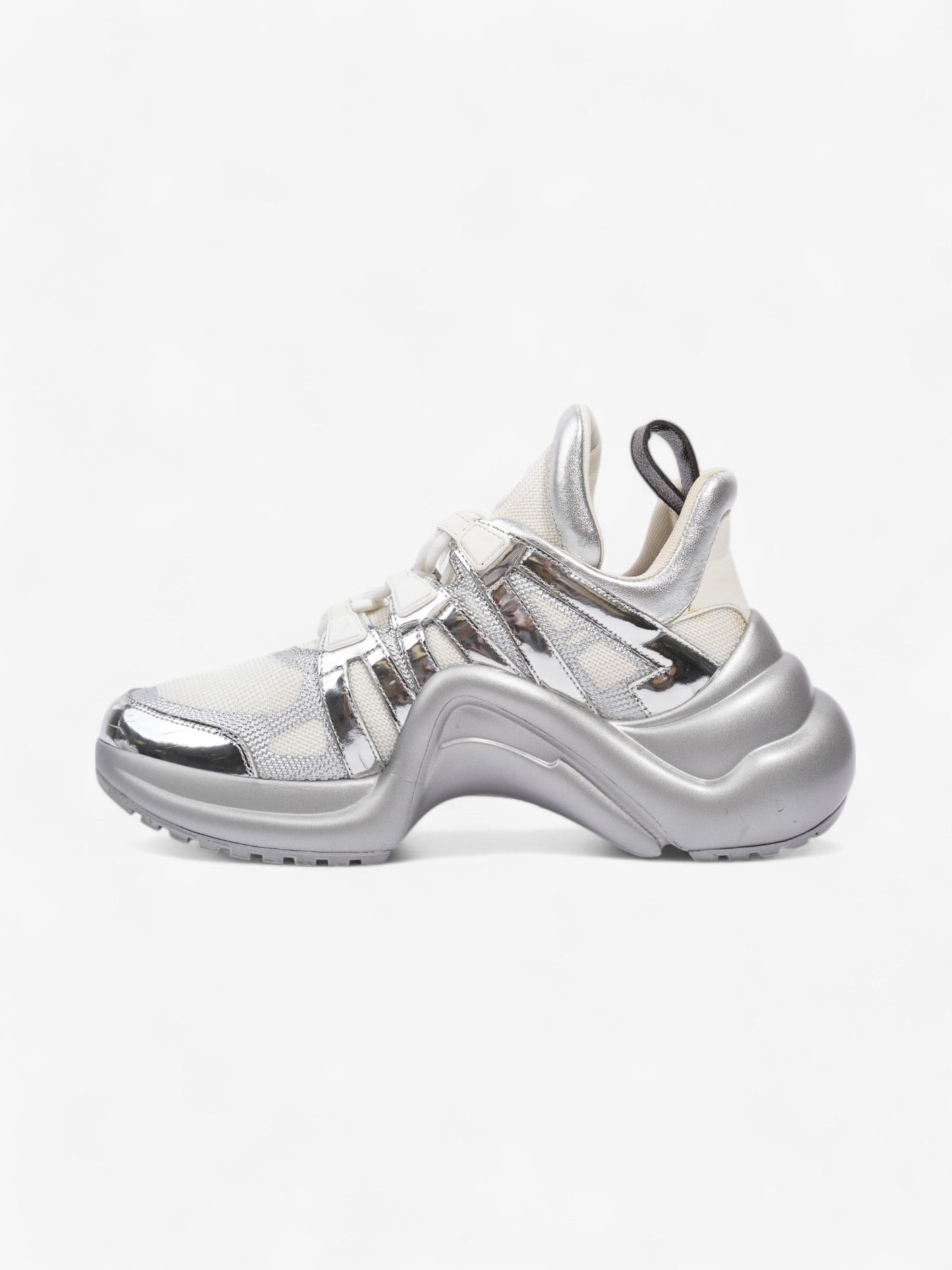 Louis Vuitton Archlight Sneakers White  / Silver Mesh EU 37.5 UK 4.5