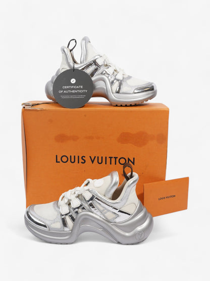 Louis Vuitton Archlight Sneakers White  / Silver Mesh EU 37.5 UK 4.5
