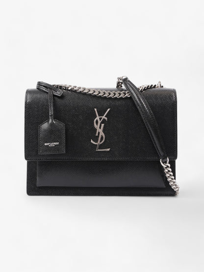 Saint Laurent Sunset Medium Black Leather