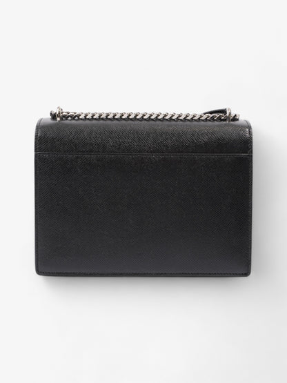 Saint Laurent Sunset Medium Black Leather