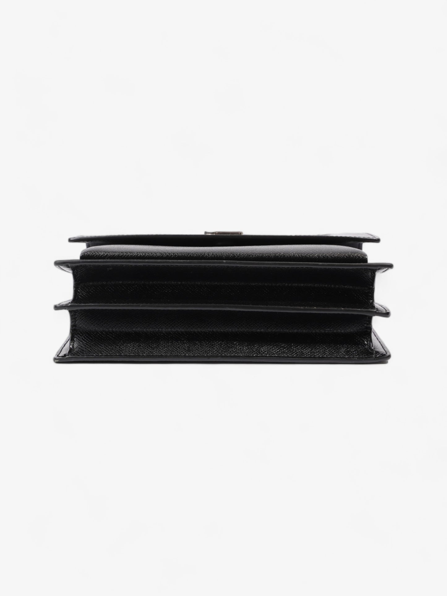Saint Laurent Sunset Medium Black Leather