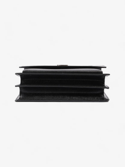 Saint Laurent Sunset Medium Black Leather