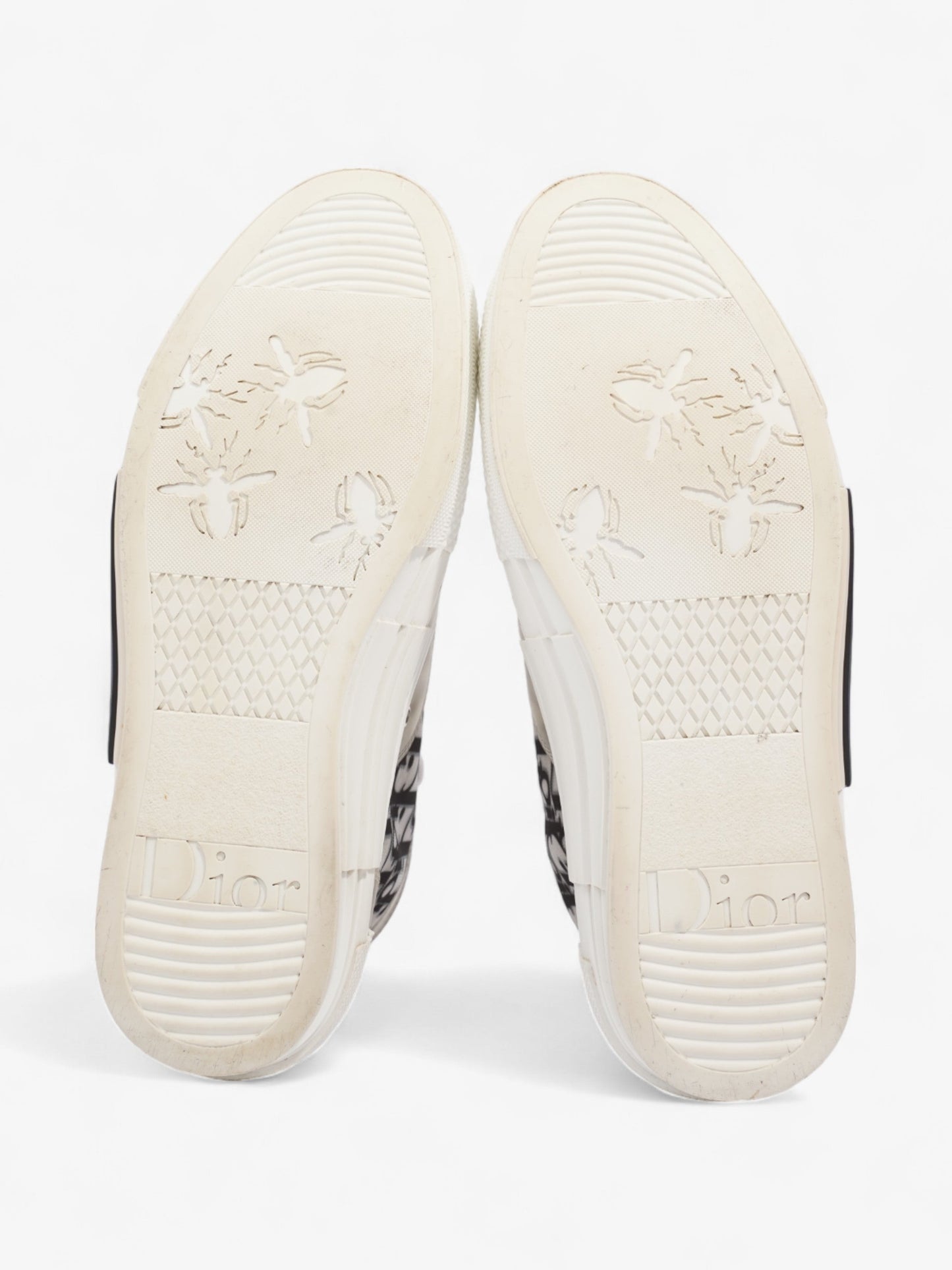 Christian Dior B23 High Top White / Black Mesh EU 40.5 UK 7.5
