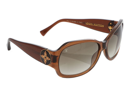 Louis Vuitton Brown Speckled Ursula Strass Sunglasses