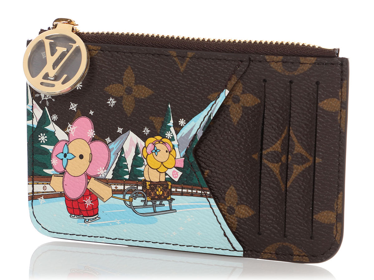 Louis Vuitton Monogram 2023 Christmas Animation Romy Card Holder