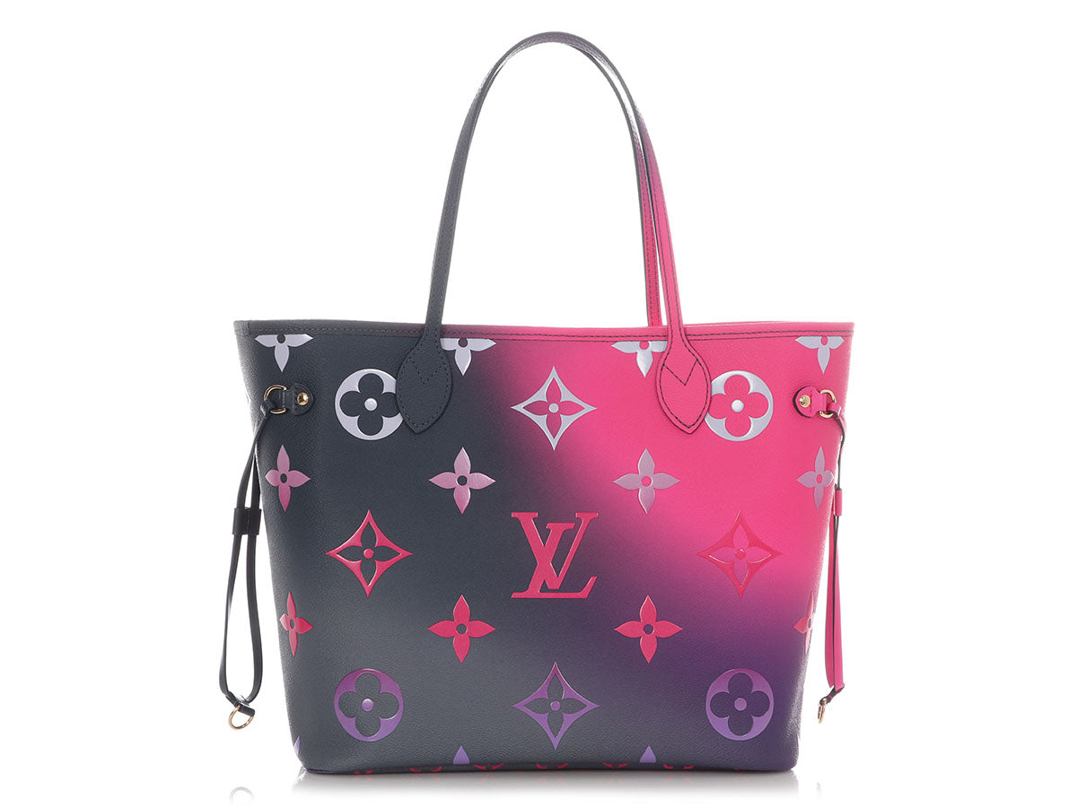Louis Vuitton Midnight Fuchsia Giant Spring In The City Neverfull MM NM